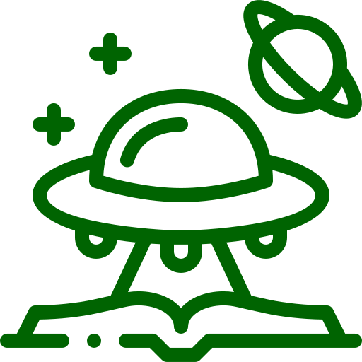 Science Fiction book publishing icon